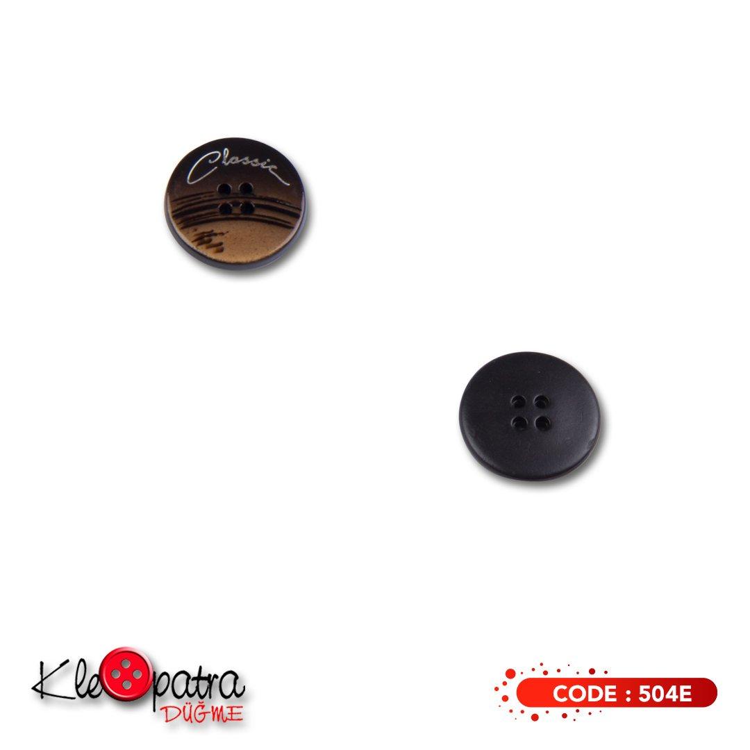 Delikli Düğme - 504E - 15,0 mm - 20,3 mm